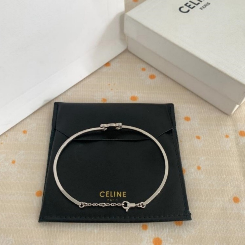 Silver-Hued Celine Wrist Charm - Picture 3 of 3